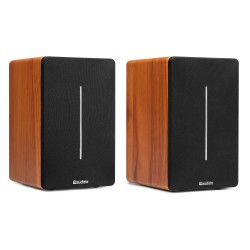 Actieve Bookshelf Speakers 120W – Bluetooth HiFi Speaker Set (Hout)