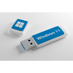 Windows 11 installatie op 32GB USB stick